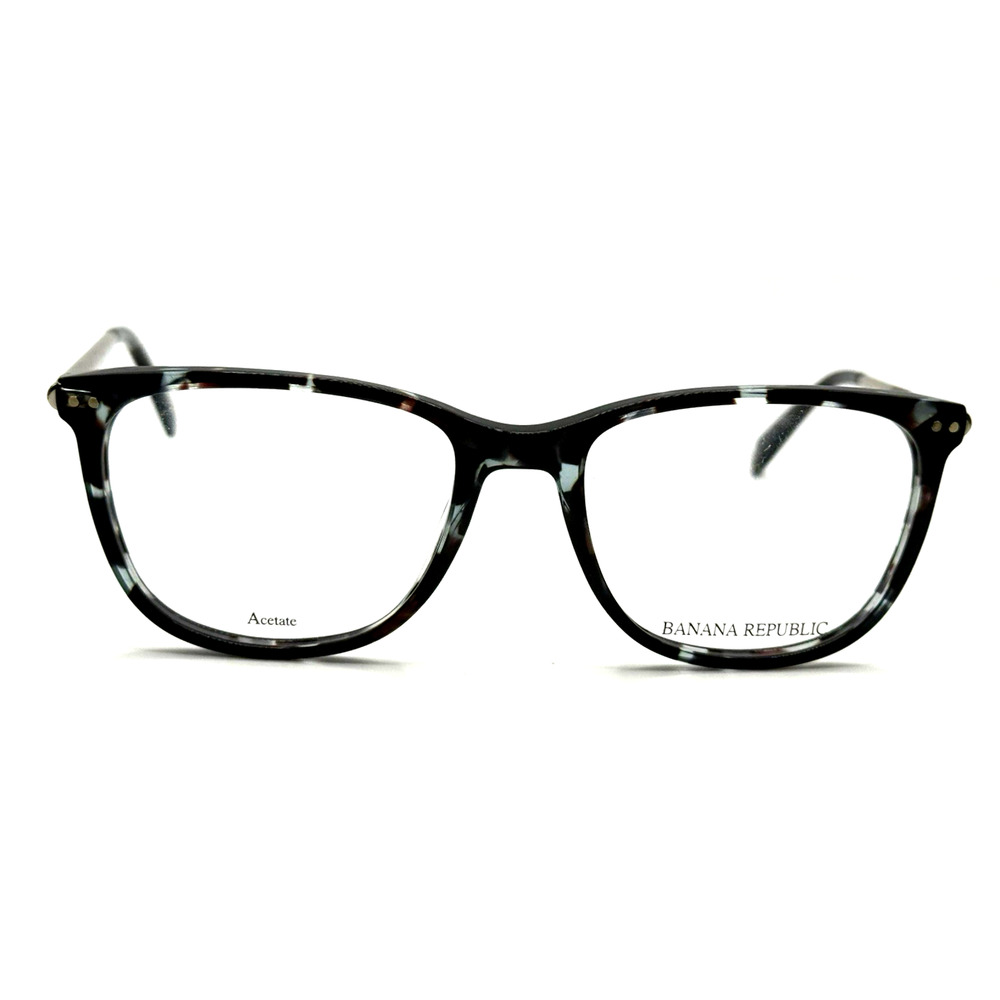 BANANA REPUBLIC SHANNIA BLACK/CLEAR EYEGLASSES SUNGLASSES FRAMES 51-18-135